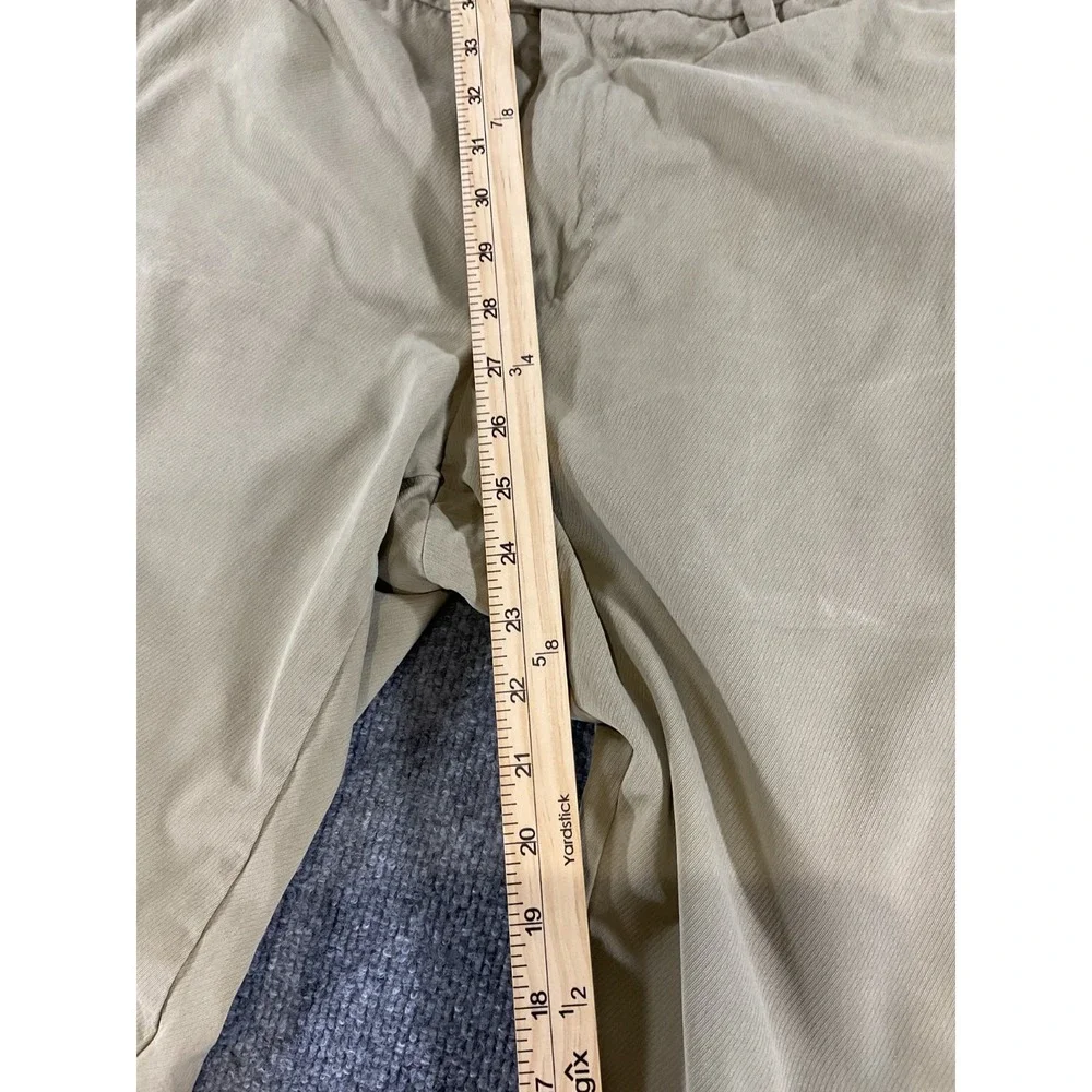 Tommy Bahama Pants Mens 36x28 Khaki Tan Flat Front Casual Dress Lightweight Rela